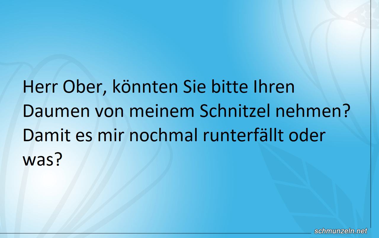 daumen schnitzel