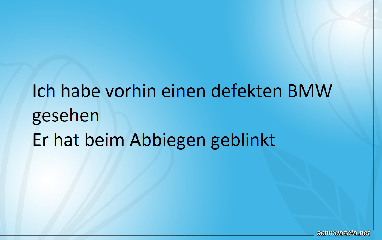 defekter bmw