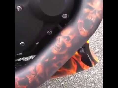 Wenn der Auspuff auch passend lackiert wird auspuff lackieren