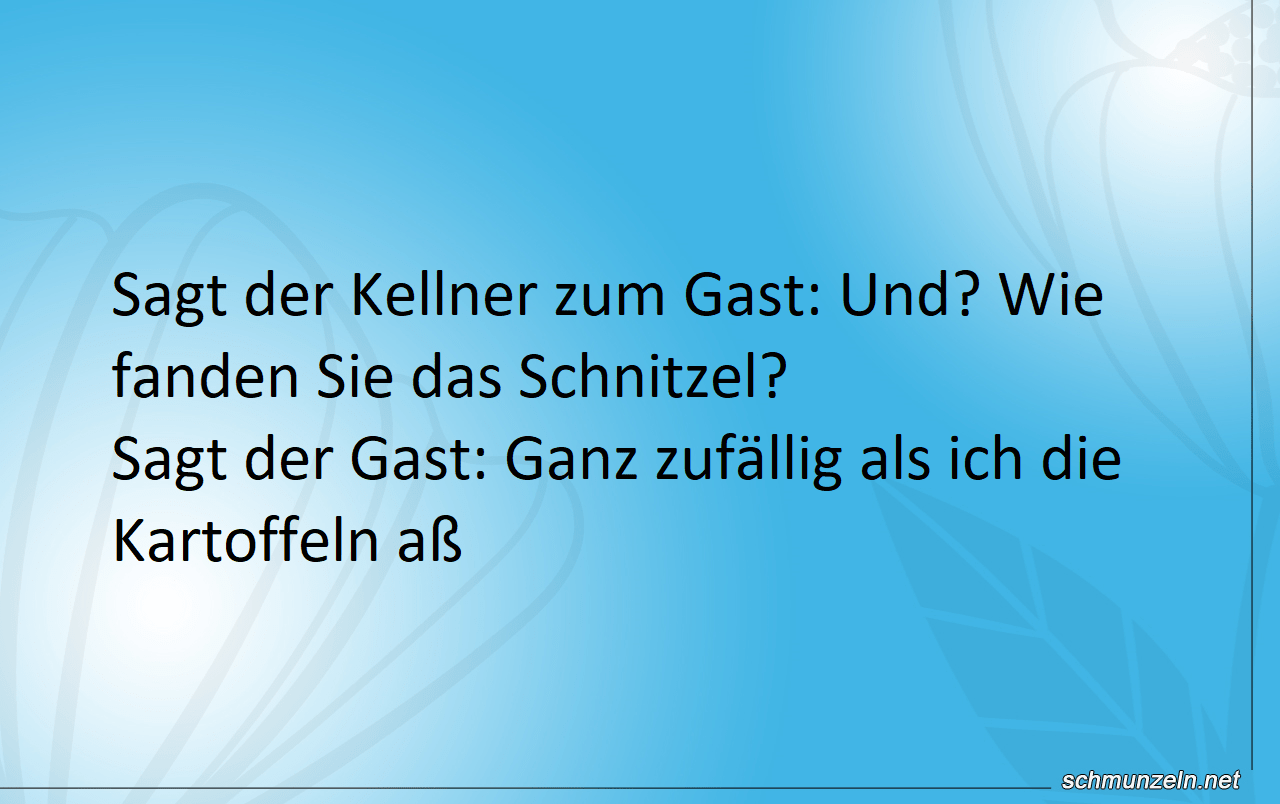 schnitzel finden