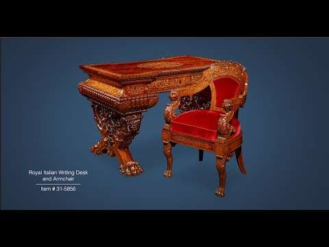 Schreibtisch voller Geheimfächer geheimfach schreibtisch