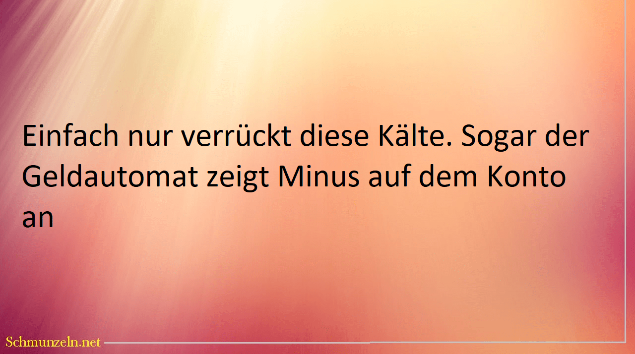 kalt konto