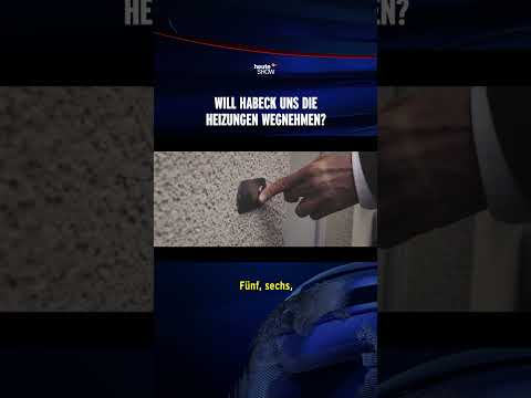 Will Habeck uns die Heizungen wegnehmen? | heute-show heizung weg