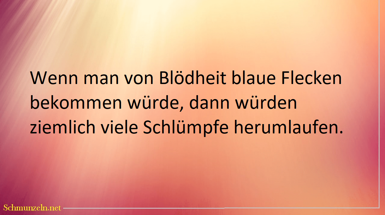 blau schlumpf
