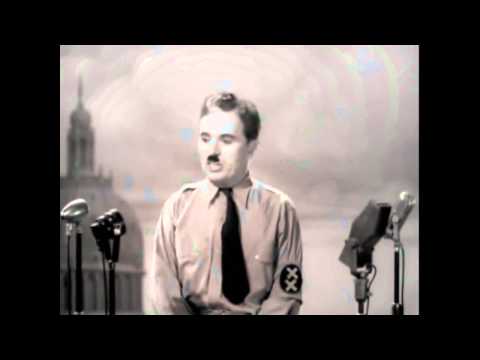 Der große Diktator - Rede von Charlie Chaplin chaplin rede