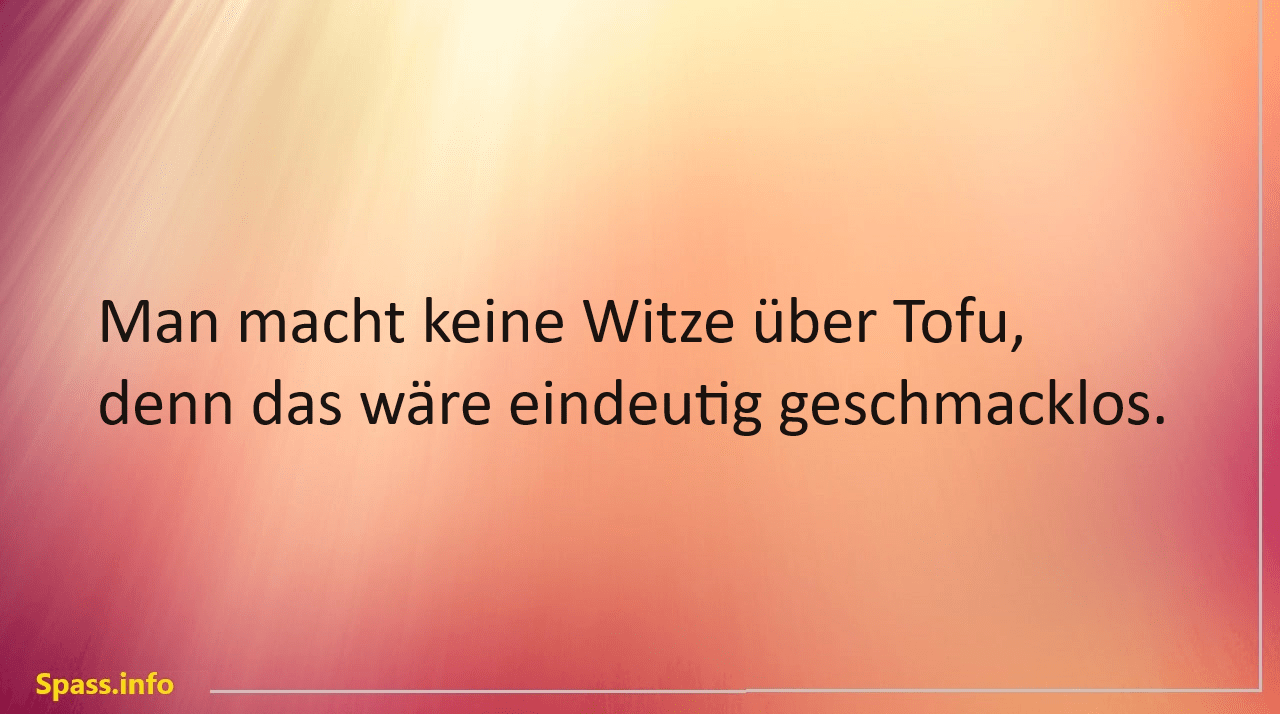 witz tofu