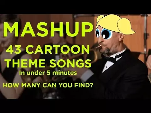 43 Cartoon Theme Song Mashup | Ensemble Connect musik serien
