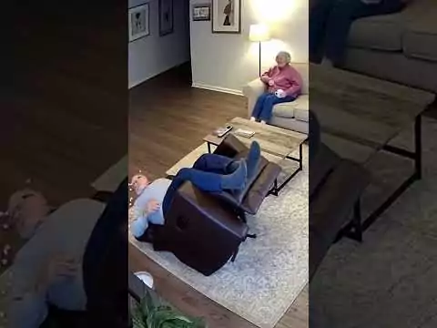 Opa und der Fernsehsessel Unfall opa fernsehsessel