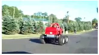 Mit dem Mini Monstertruck eine Spritztour machen Mini Monstertruck