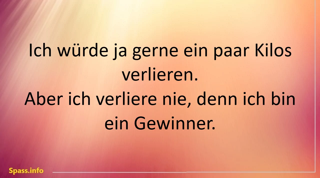 gewicht verlieren