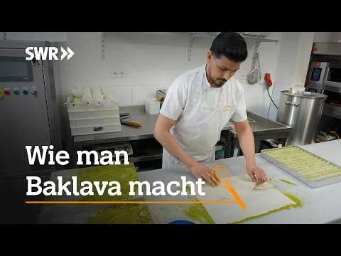 Wie man Baklava macht | SWR Handwerkskunst baklava-machen