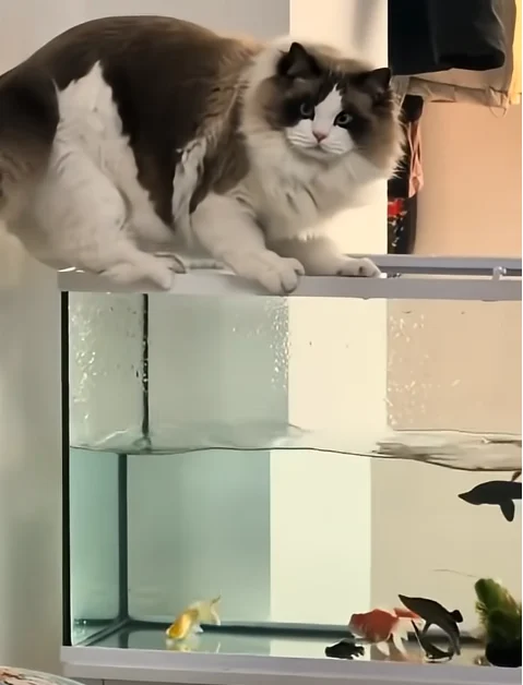 katze-wasser